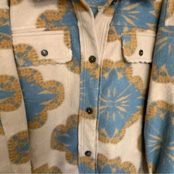 Free People Jacquard Ruby Floral Jacket Limited Edition S - Picture 11 of 16